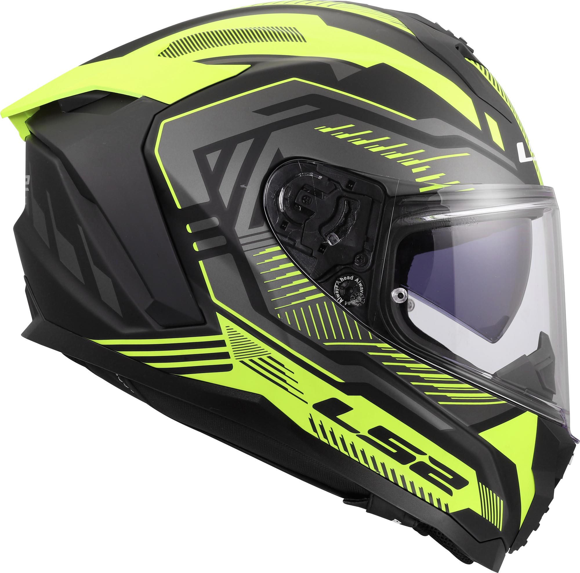 LS2 FF817 Challenger II Dravix Helmet black/yellow XXL (63/64) Figure 6