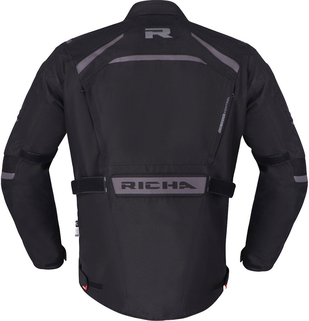 Richa Tundra waterproof Motorcycle Textile Jacket black 3XL Figure 3