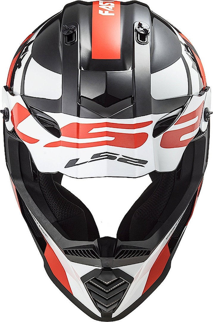LS2 MX437 Fast Evo Strike Motocross Helm L (59/60) Abbildung 4