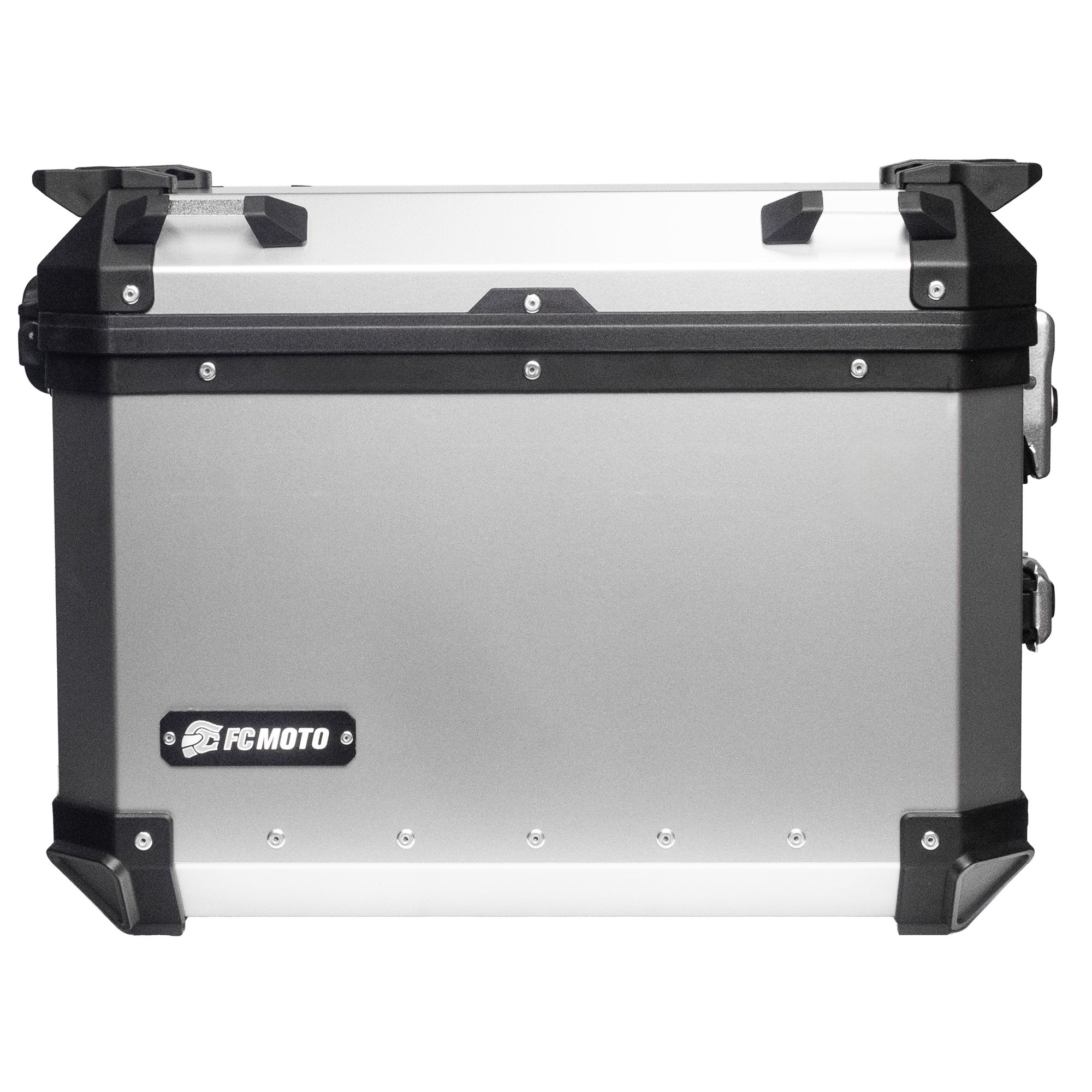 FC-Moto Terreno EVO 36 L Alu Side Case left with cutout Silver Figure 3