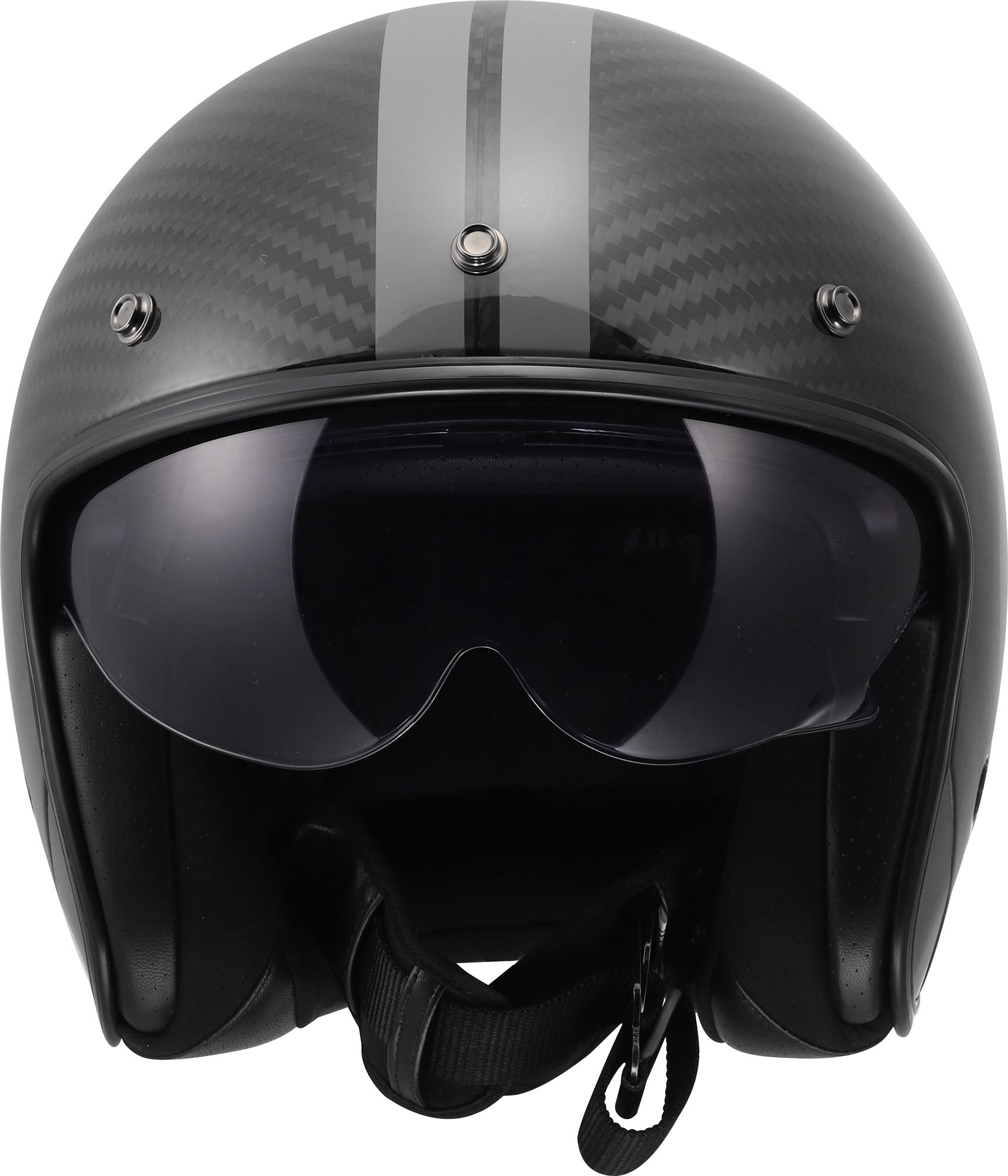 LS2 OF601 Bob II Carbon Star Jethelm grau L (59/60) Abbildung 8