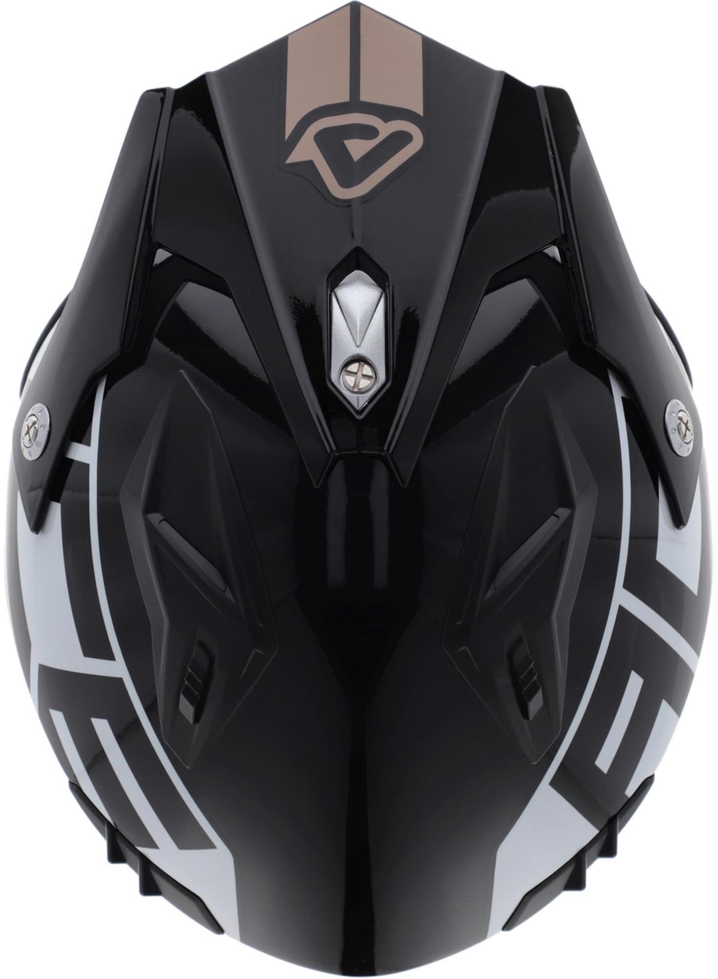 Acerbis Aria Sport Jet Helmet black/brown XXL (61) Figure 5
