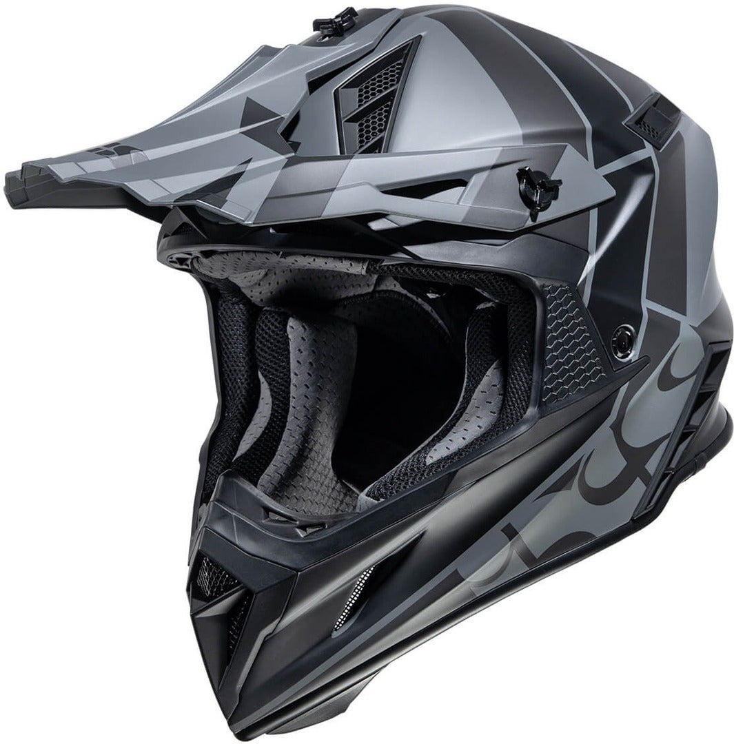 IXS 189 2.0 Casco Motocross grigio/nero S (55/56) Figura 1