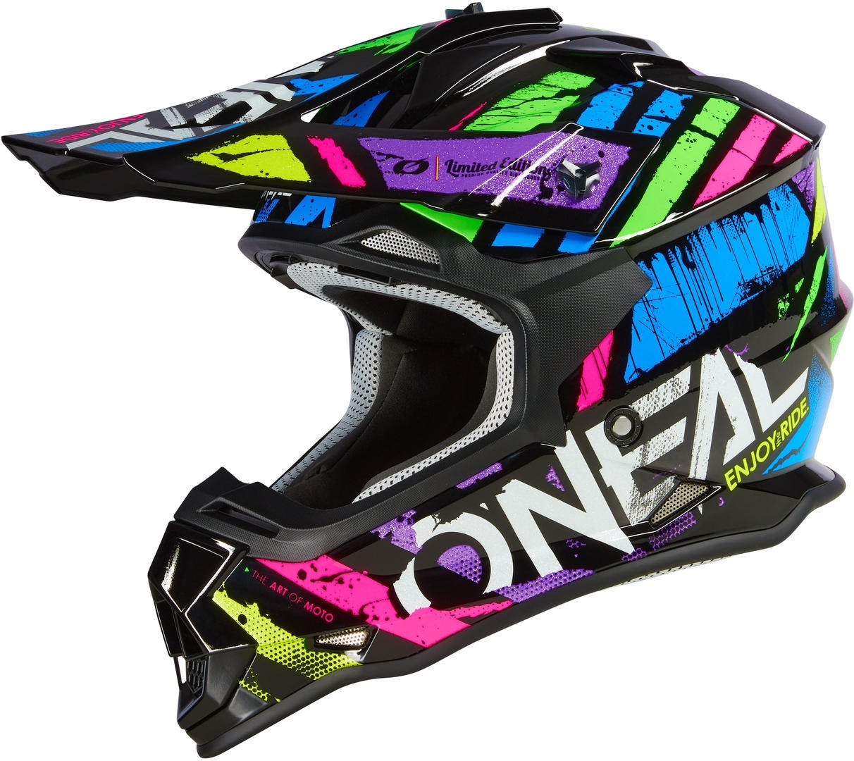 Oneal Men's Multi Coloured 2Series Glitch Motocross Helmet