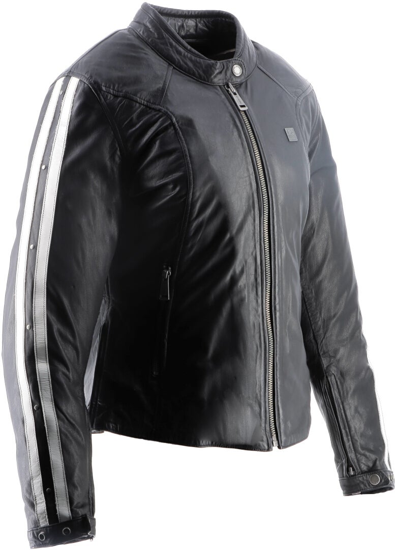 Helstons Victoria Damen Motorrad Lederjacke schwarz L Abbildung 3