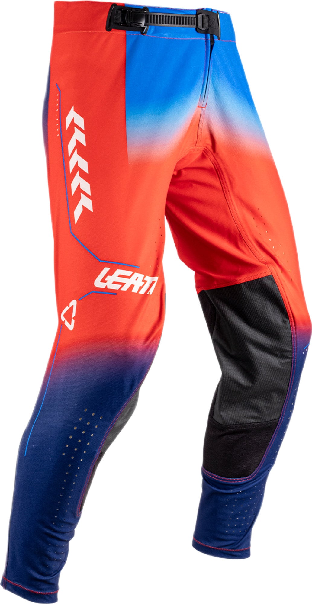 Leatt Moto 5.5 I.K.S V26 Pantalons de motocross Rouge/Bleu 2XL Figure 1