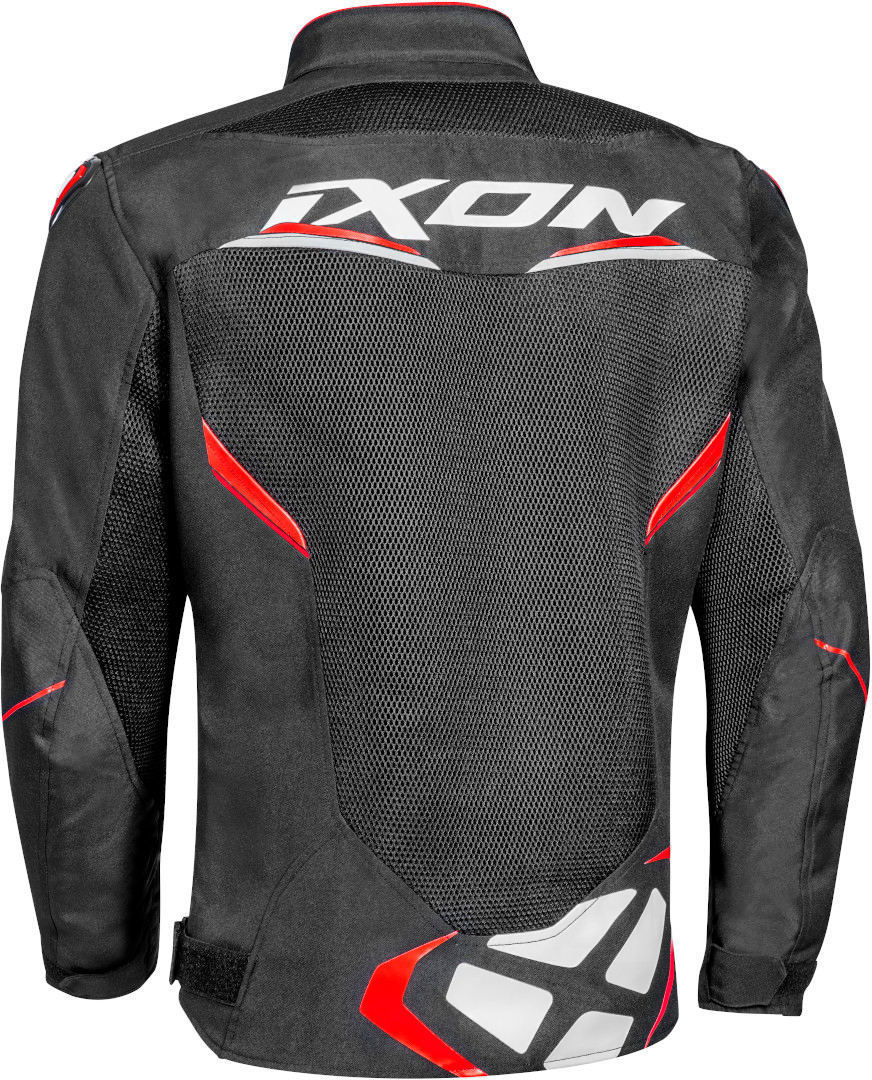 Ixon Draco Motorcycle Textile Jacket black/white/red L Figure 2