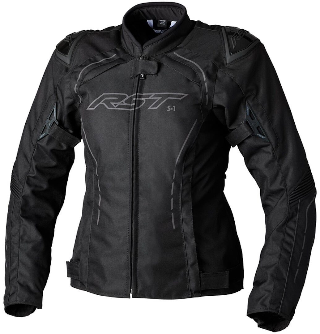 RST S-1 Dames motorfiets textiel jas Zwart XXL Figuur 1