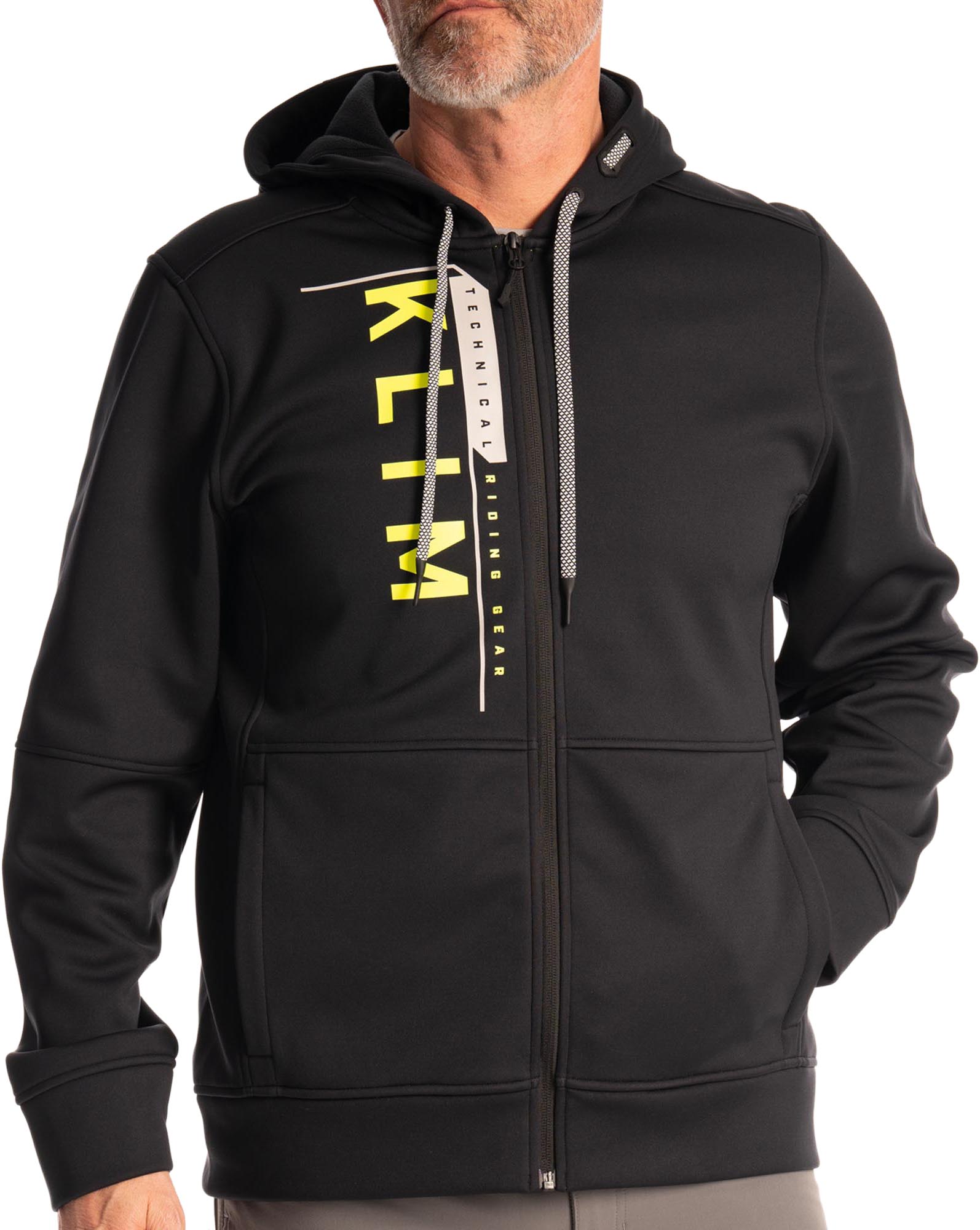 Klim Barracks Cappuccio con zip nero XL Figura 2