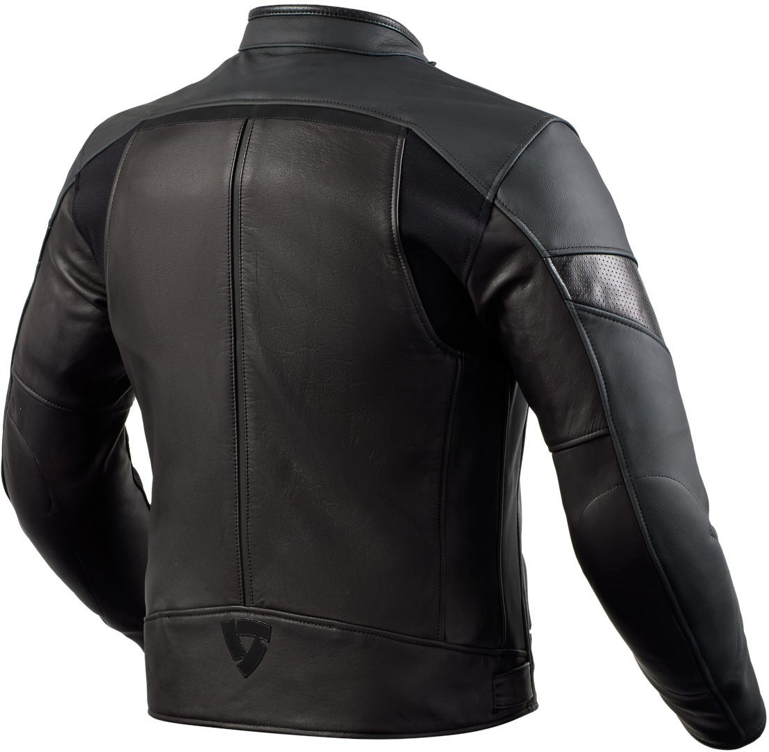 Revit Mile Motorcycle Leather Jacket black 52 Figure 2