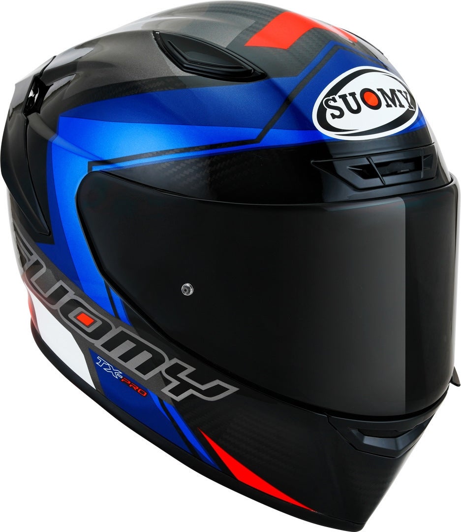 Suomy TX-Pro Glam Helm schwarz/blau XL (61/62) Abbildung 7