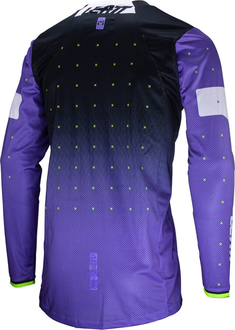 Leatt 4.5 Lite Gradient 2024 Motocross trøje lilla/sort L Figur 4