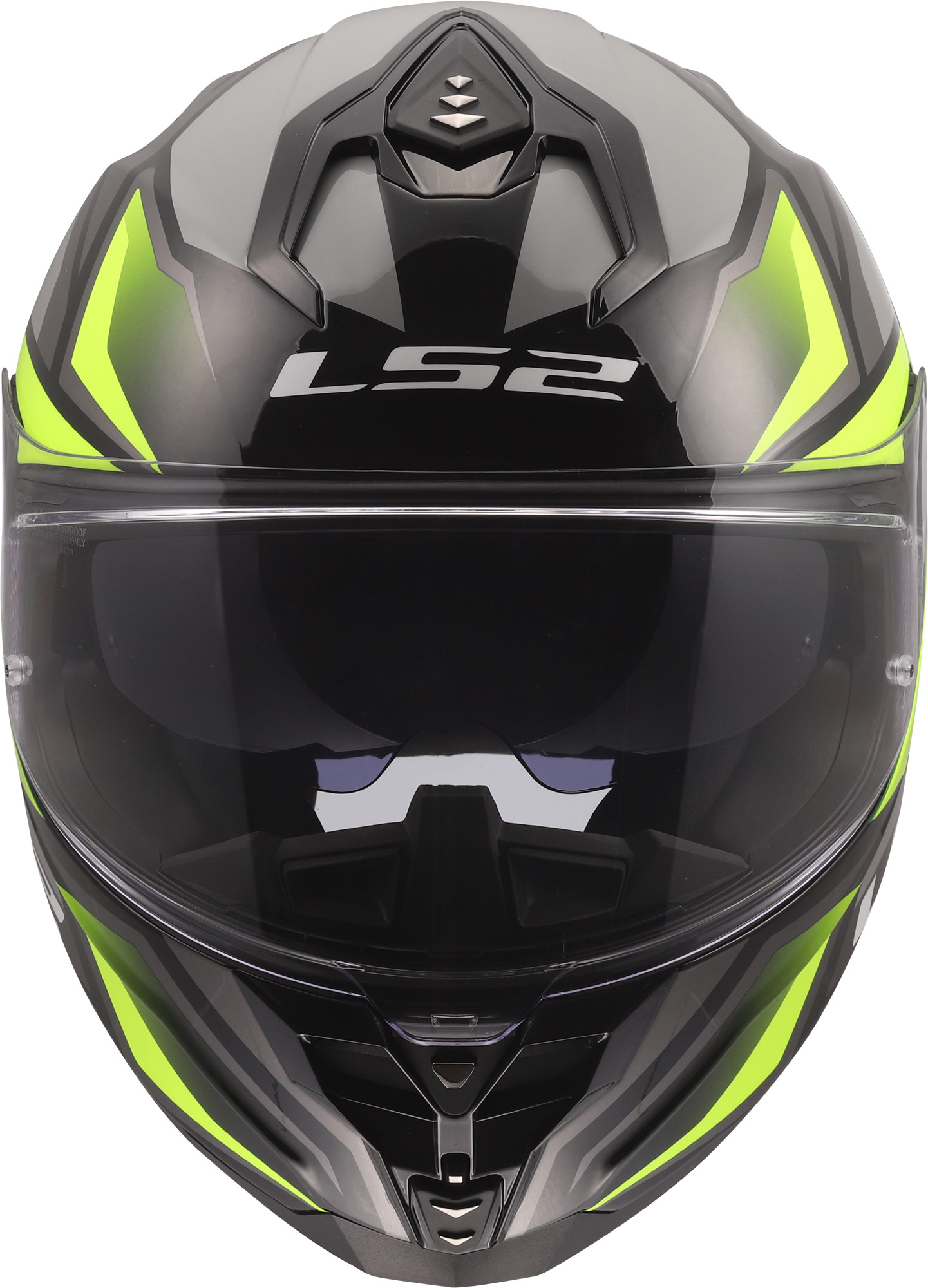 LS2 FF817 Challenger II Viper Casque gris/jaune S (55/56) Figure 4