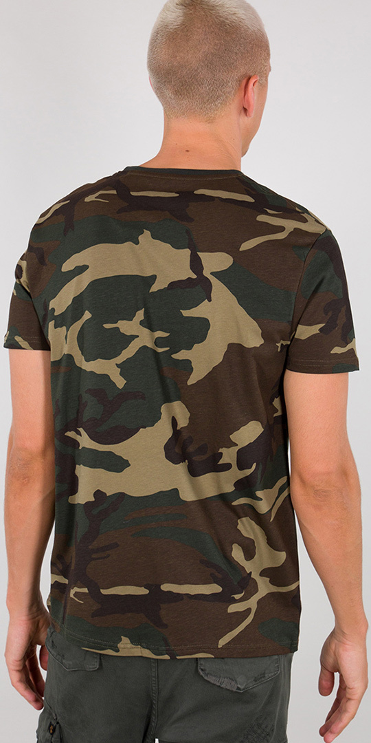 Alpha Industries Basic Camo T-Shirt camouflage S Figure 3