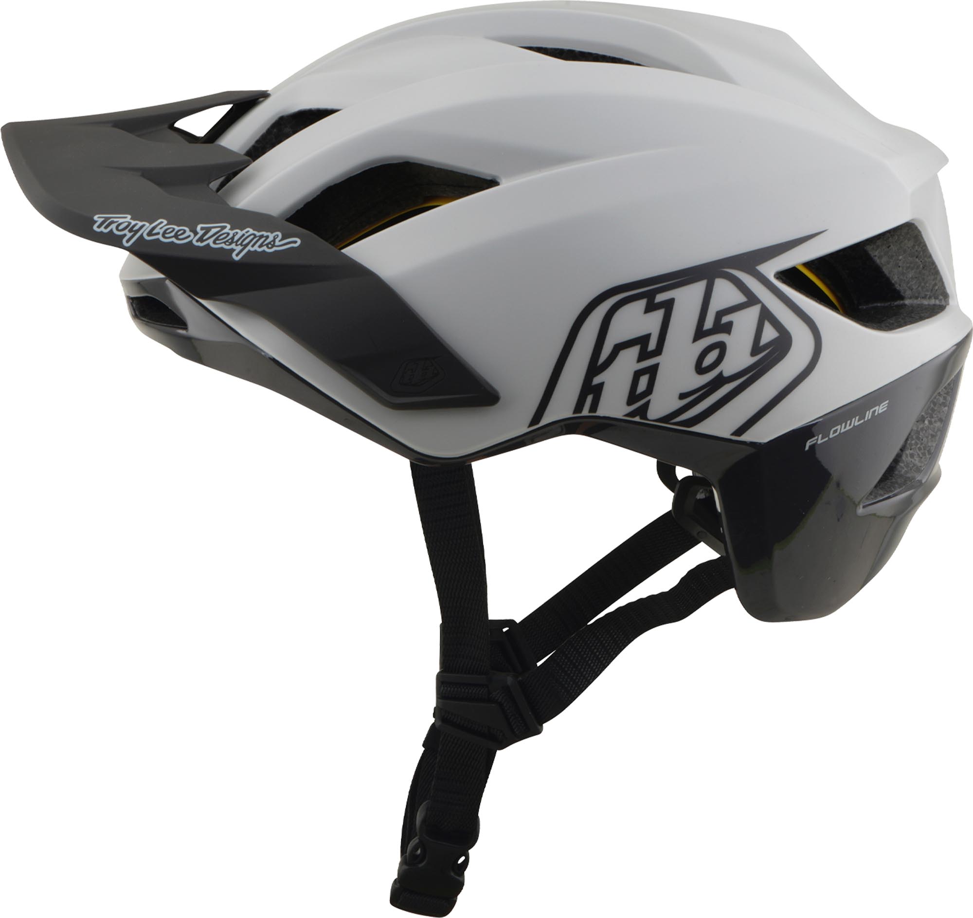 Troy Lee Designs Mips Flowline Point Cykelhjelm grå/grå mat M-L (57/59) Figur 7