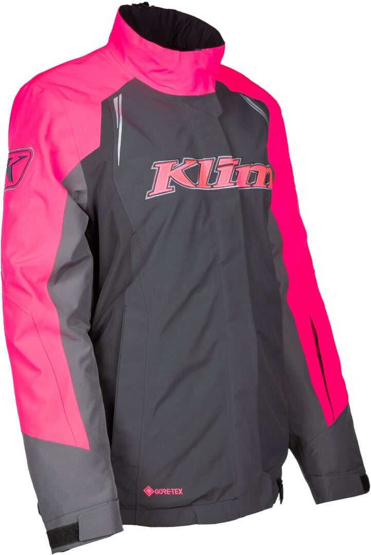 Klim Strata Snøscooterjakke til dame grå/rosa L Figur 3