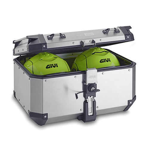 GIVI Trekker Outback 58 Monokey Top case silver/black ▻ shop now