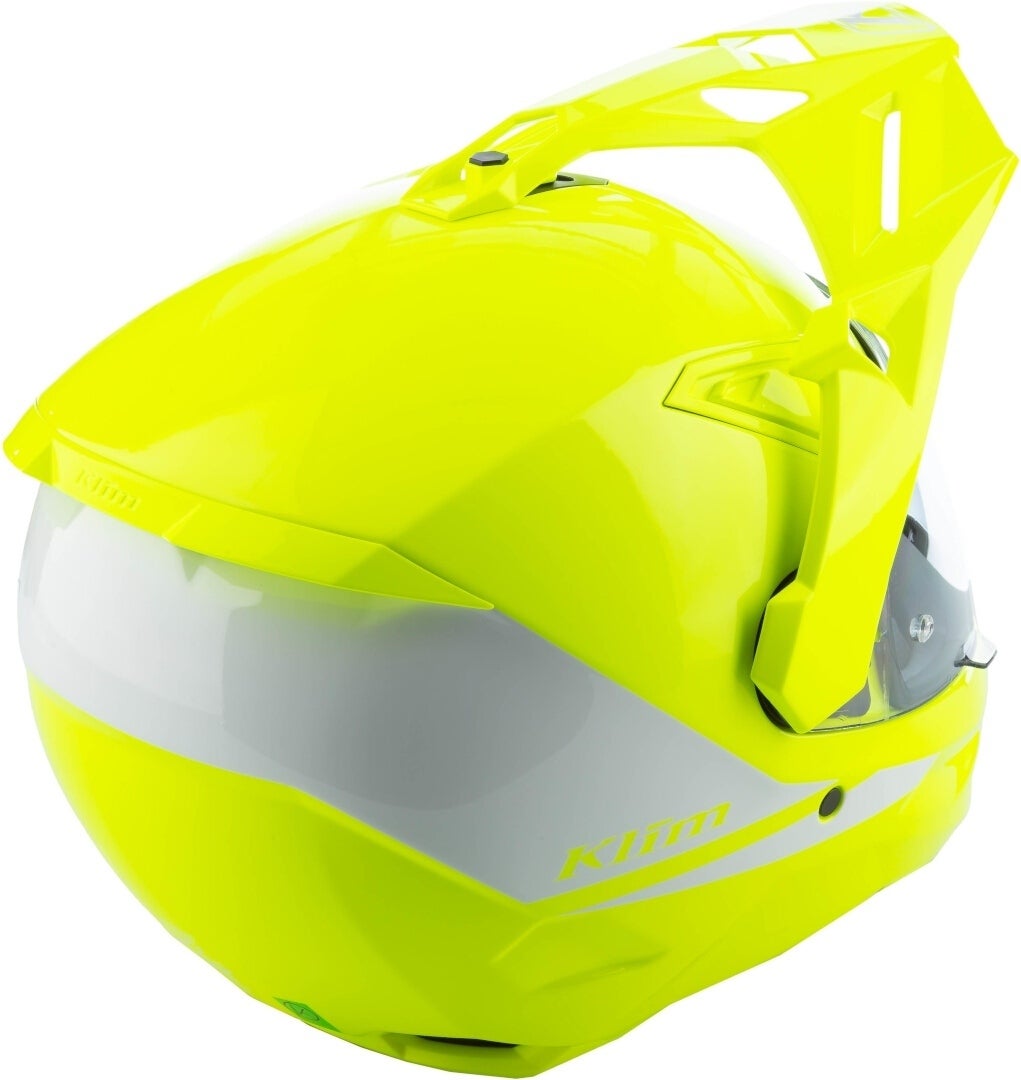 Side view of Klim X1 Alpha Carbon Enduro Helm