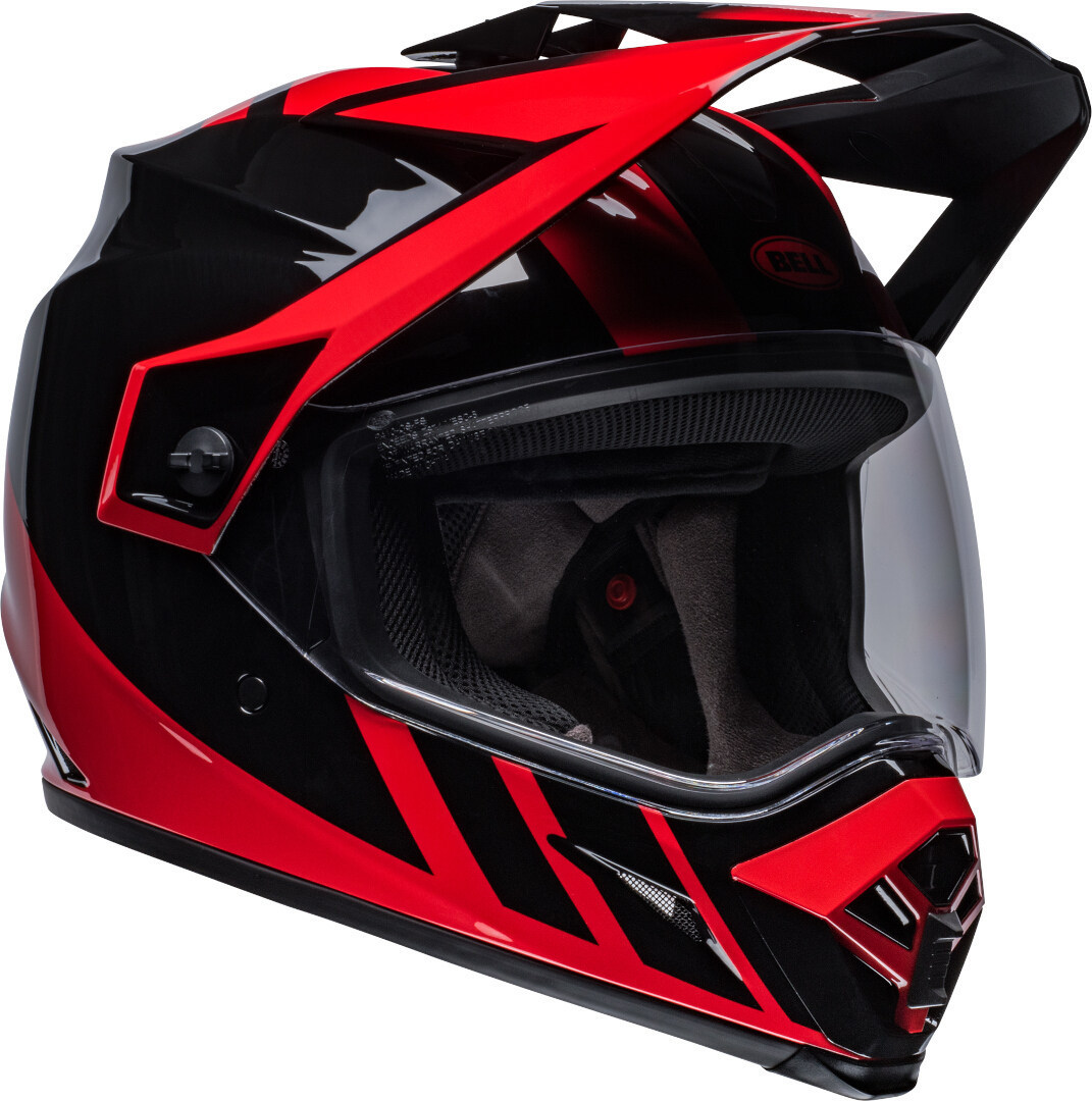 Bell MX-9 Adventure MIPS Dash Cască de motocross Negru/Roșu XL Figura 2