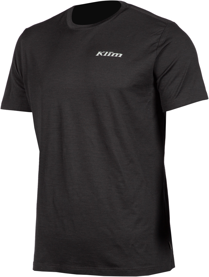 Klim Teton Merino Wool Short Tricou funcțional negru L Figura 1