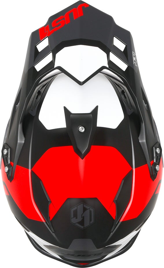 Just1 J34 Pro Tour Casco motocross nero opaco/rosso M (57/58) Figura 5