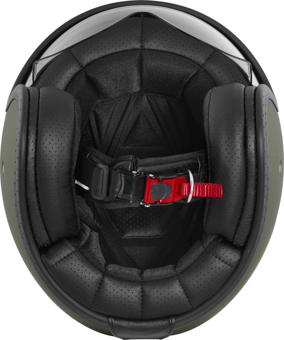 Bogotto H589 Solid Jethjälm Olivmatta XL (61) Figur 4