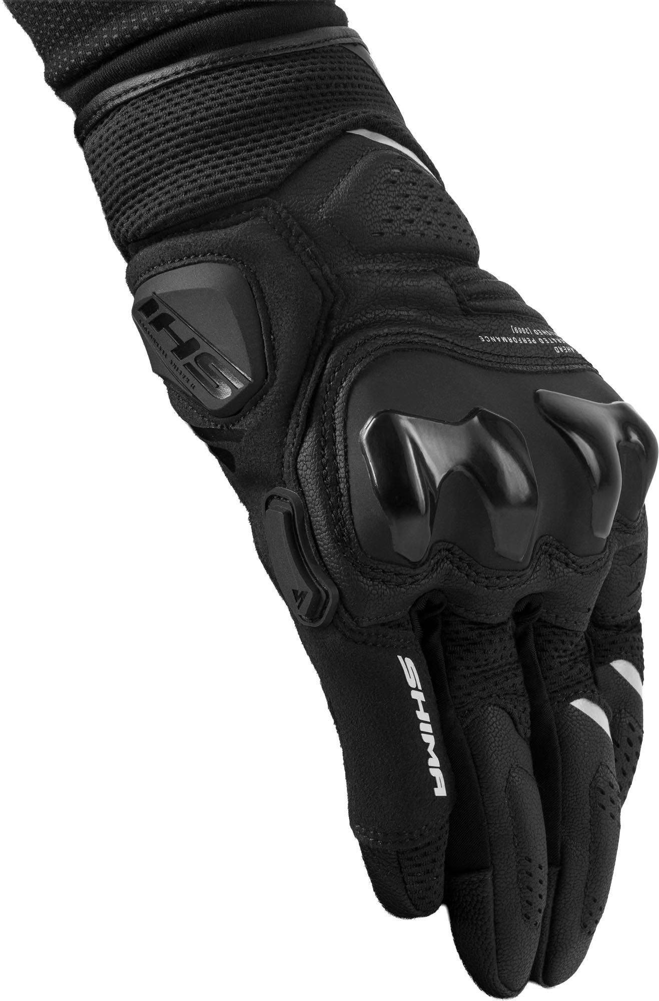 SHIMA Spark 3.0 Motorcycle Gloves black/white XL Figure 5