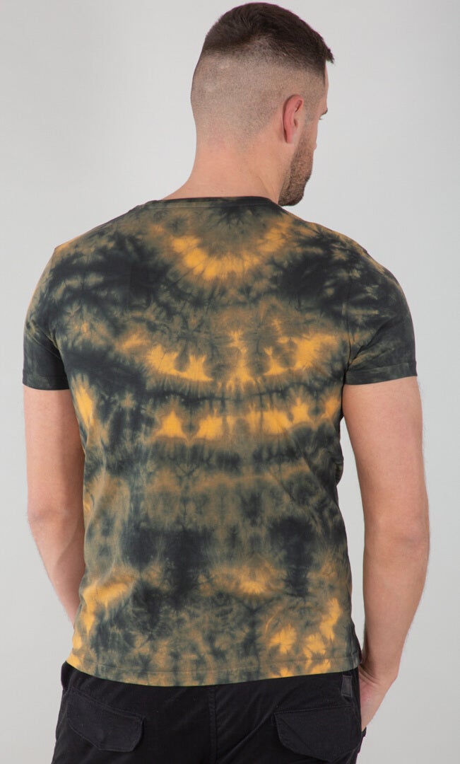 Alpha Industries Batik T-shirt brun/grøn M Figur 2