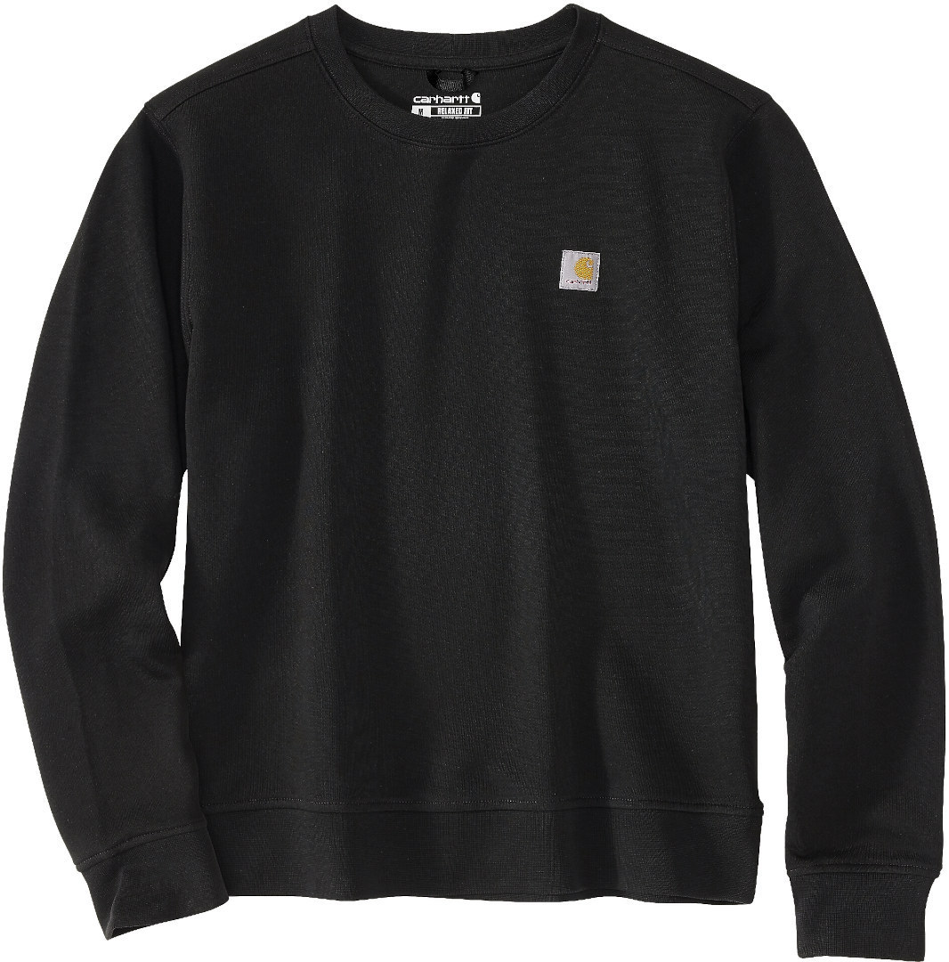 Carhartt Relaxed Fit Midweight French Terry Crewneck Hanorac pentru femei negru L Figura 1
