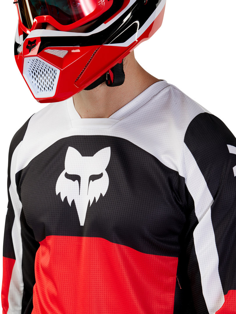 FOX 180 Nitro Motocross Jersey rot S Abbildung 4