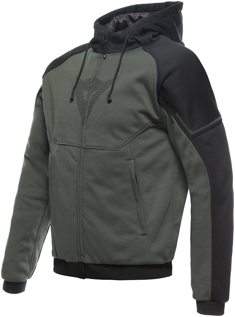Dainese Daemon-X Safety オートバイジップパーカー 濃い緑/黒 52 図1 Dainese Daemon-X Safety オートバイジップパーカー 濃い緑/黒 52 図1
