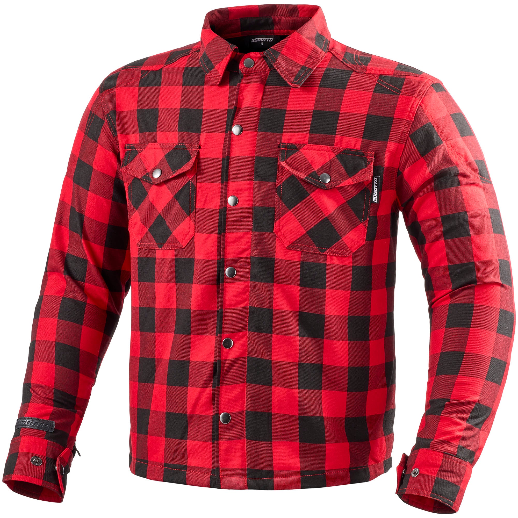 Bogotto Timb-R Chemise de moto Rouge/Noir 5XL Figure 1