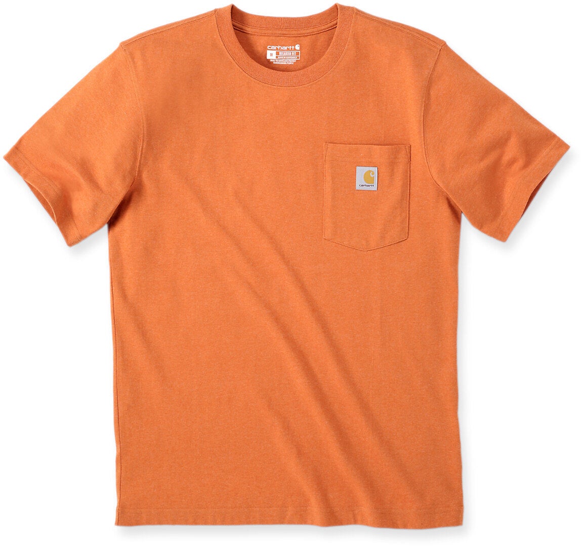 Carhartt Relaxed Fit Heavyweight K87 Pocket Triko oranžová S Obrázek 1