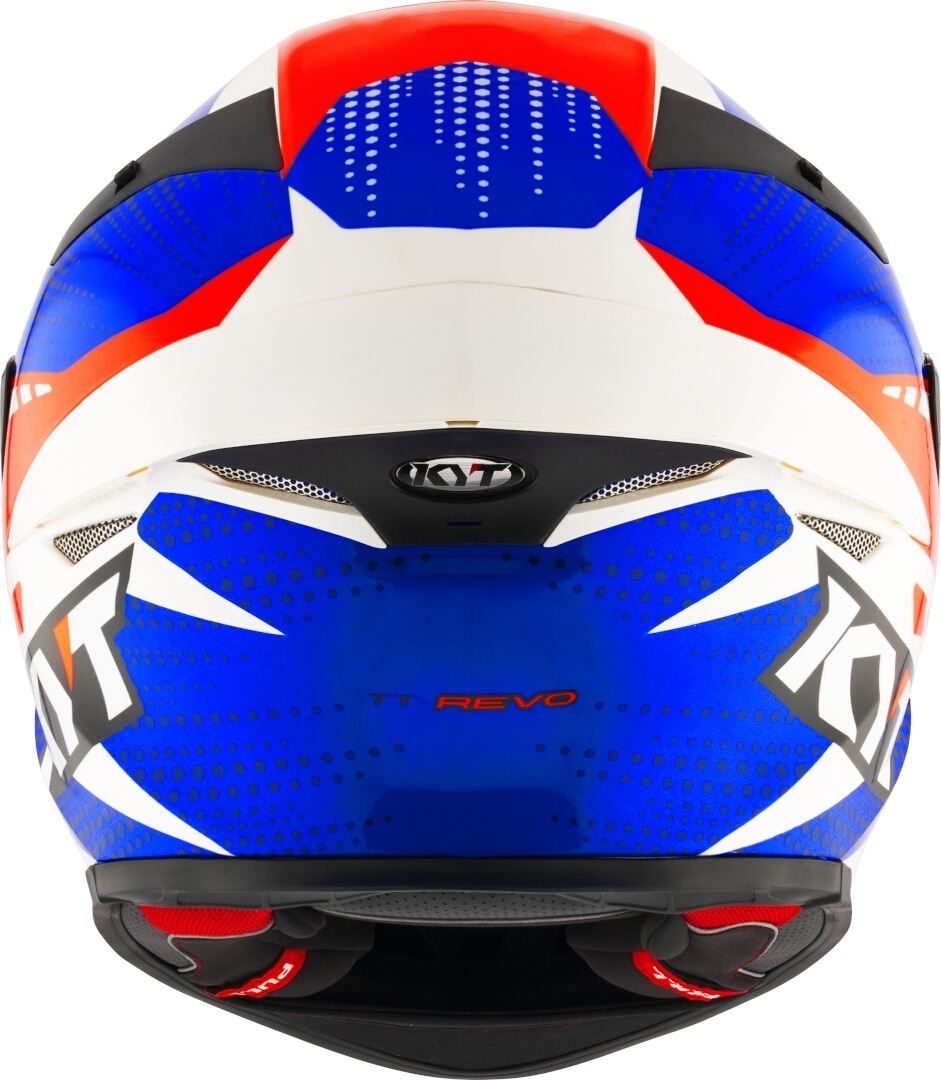 KYT TT-Revo Gear Hjälm Blå/röd XS (53/54) Figur 2