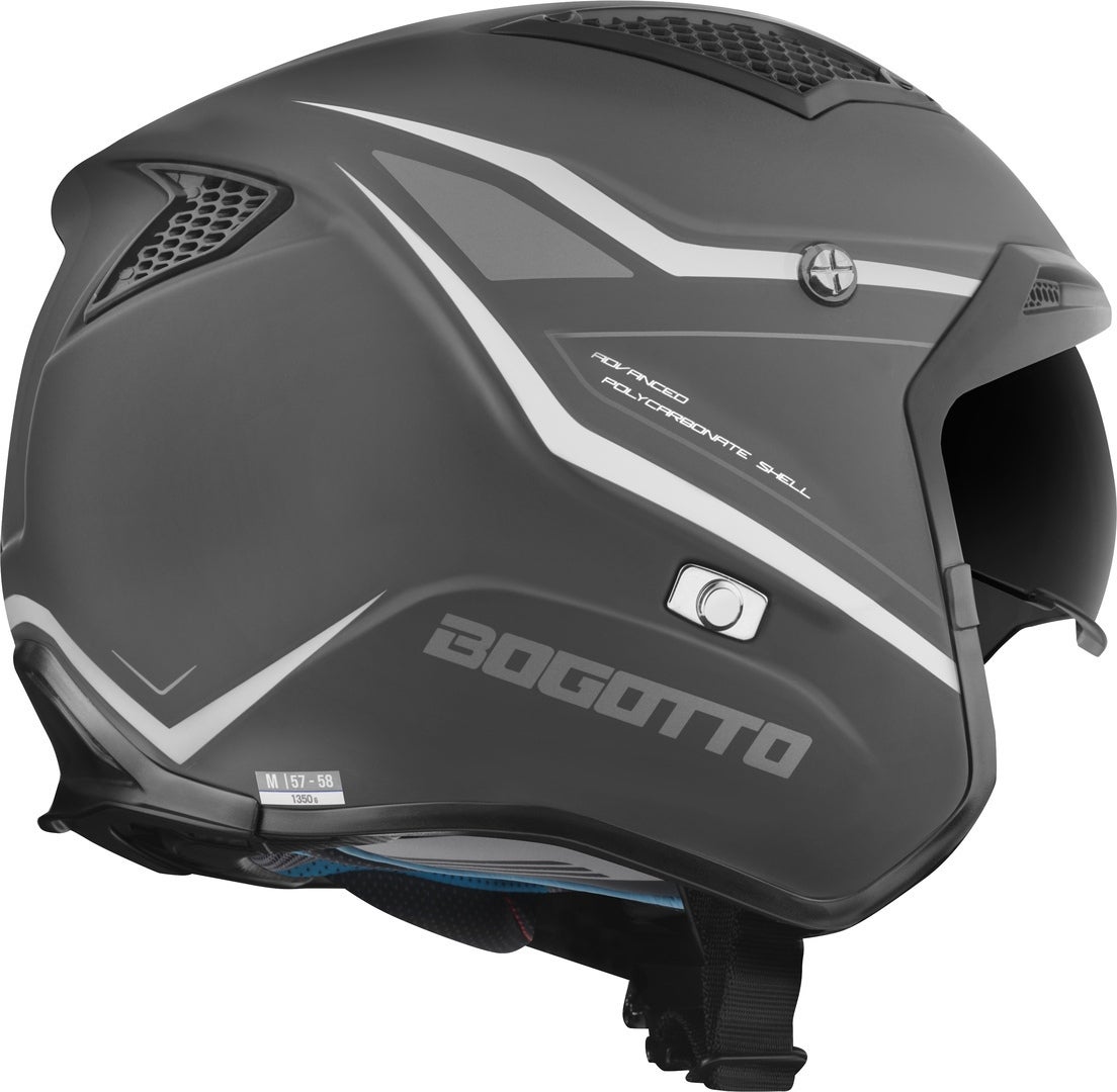 Side view of Bogotto Radic WN-ST 22.06 Helmet