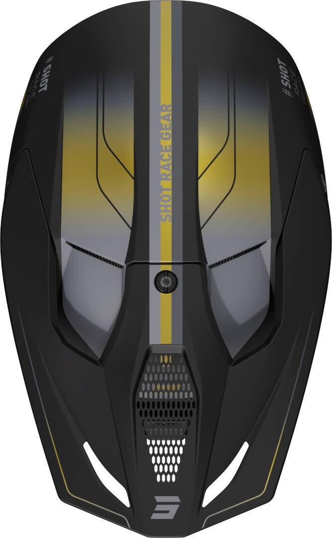 Shot Furious Aim Motocross Helmet black matt/gold S (55/56) Figure 3