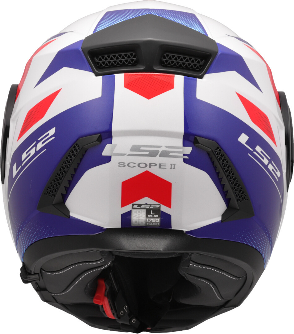LS2 FF902 Scope II Duria Casque Blanc/Bleu/Rouge S (55/56) Figure 4