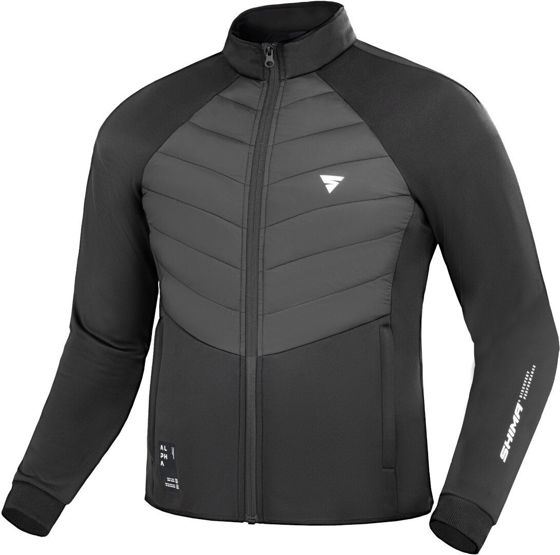 SHIMA Alpha waterproof Motorcycle Textile Jacket black L Figure 5