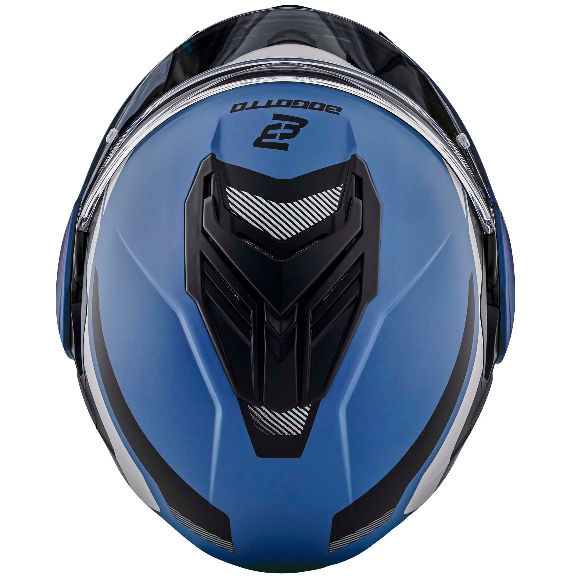 Bogotto FS-X600 Atyr Limited Edition Helmet blue matt XL Figure 6