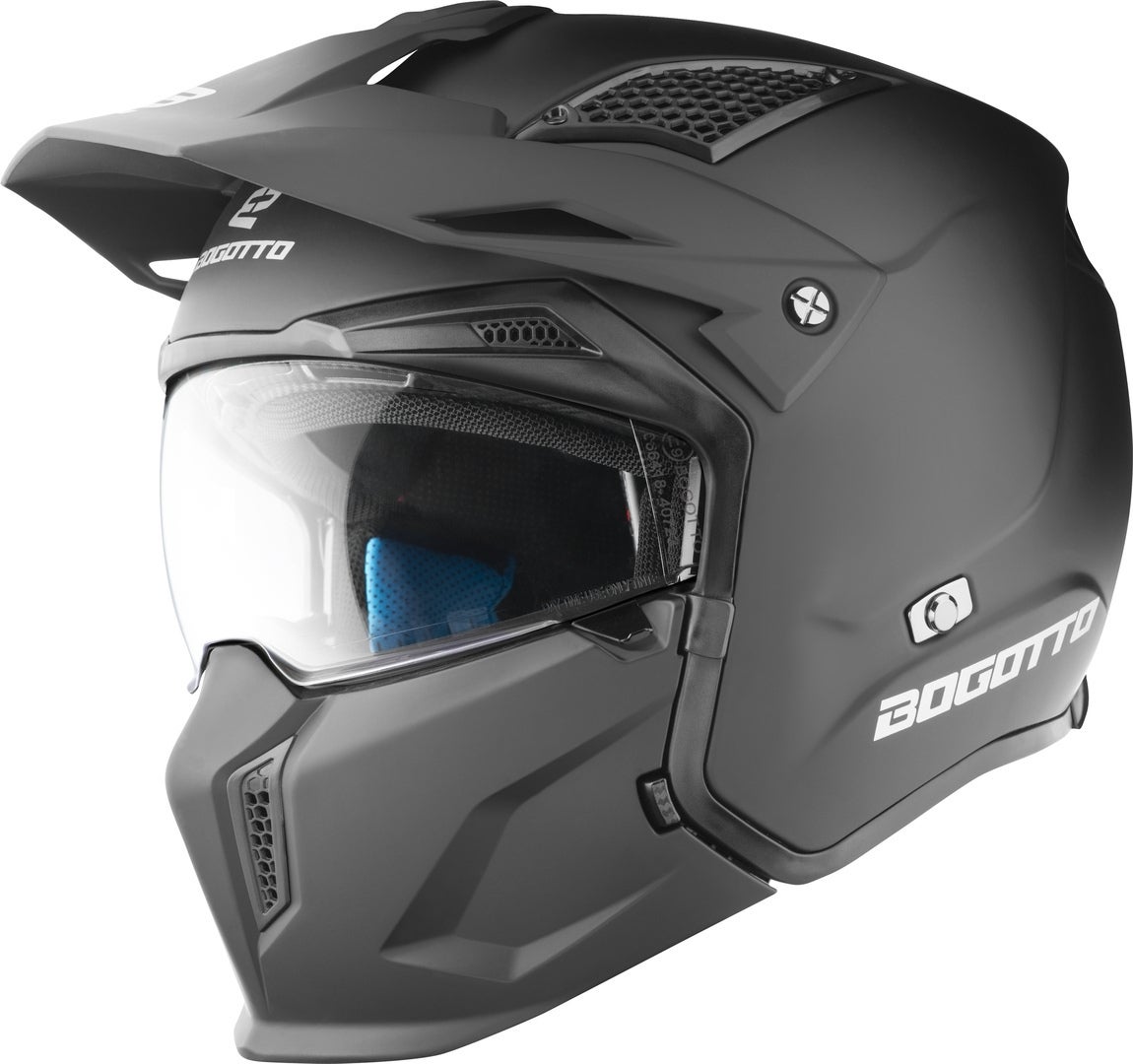 Bogotto Radic 22.06 Casco nero opaco XL Figura 10