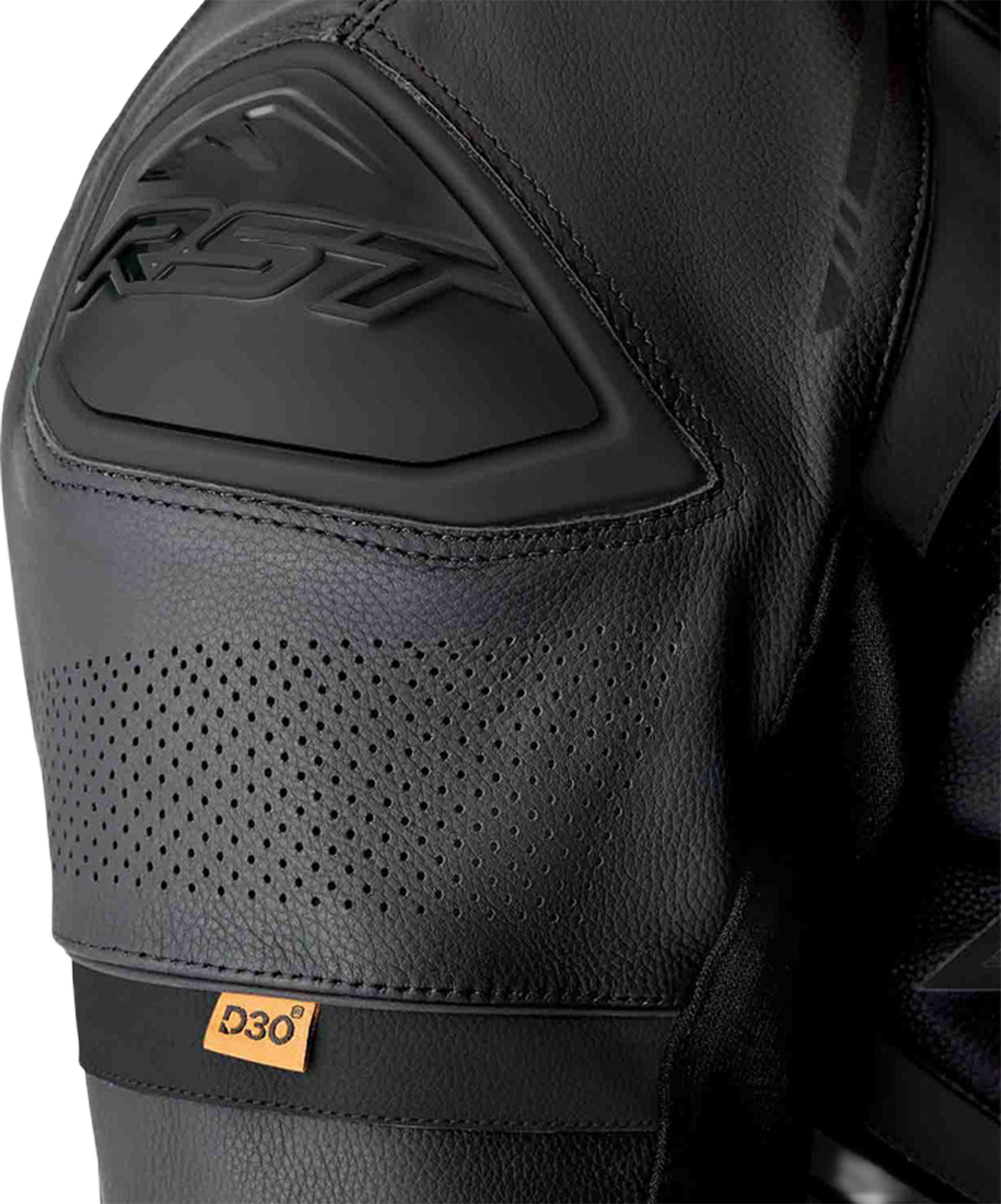 RST S1 D3O perforierte 1-Teiler Motorrad Lederkombi schwarz 62 Abbildung 3