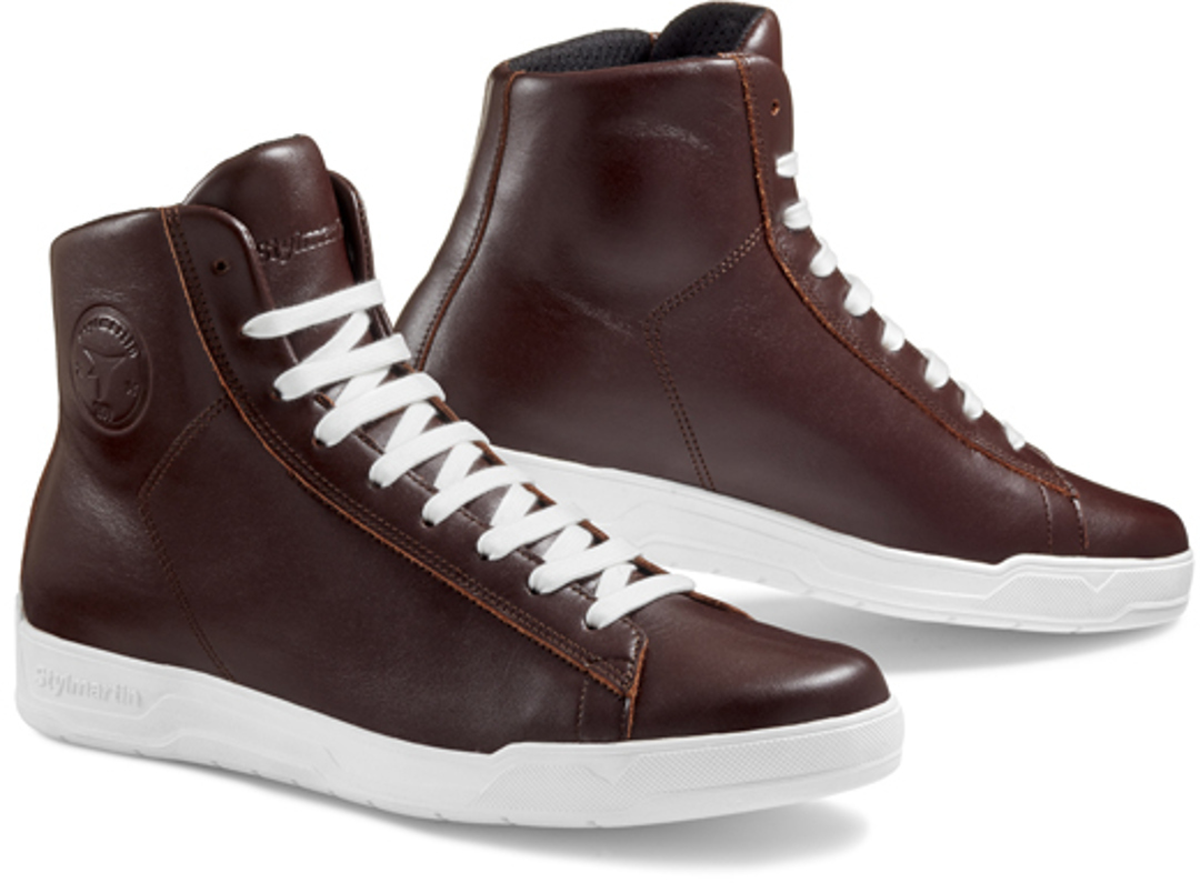 Stylmartin Core Chaussures de moto Marron/blanc 46 Figure 1