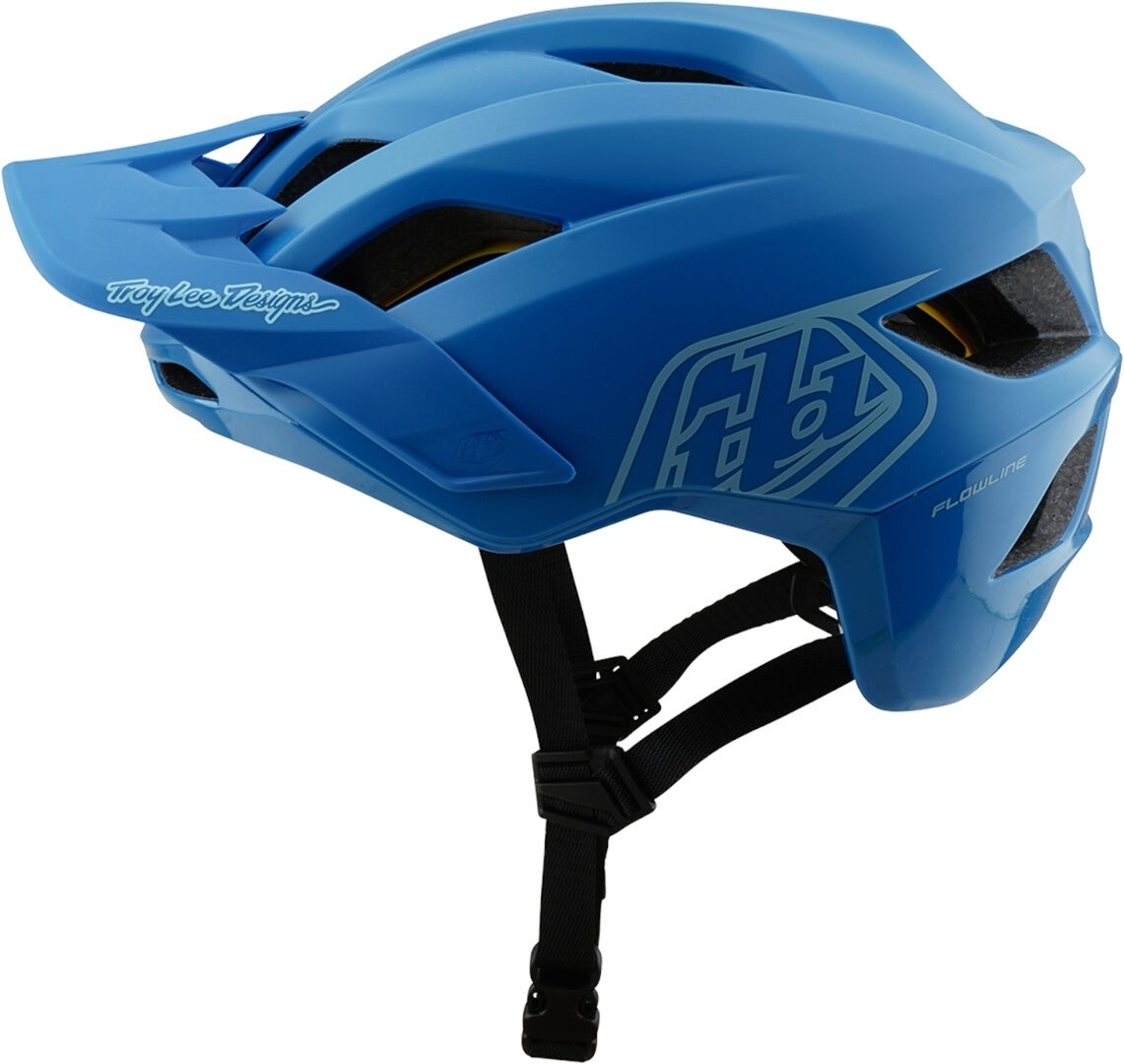 Troy Lee Designs Mips Flowline Point Fietshelm Blue Matt M-L (57/59) Figuur 1