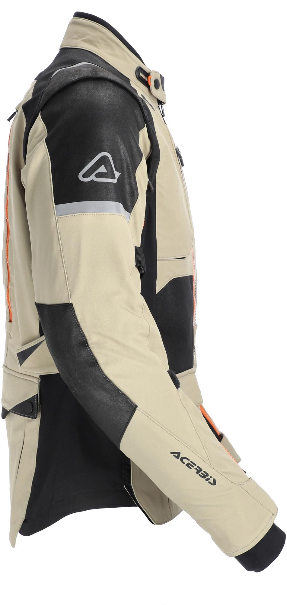 Acerbis Rally Pro Motorcycle Textile Jacket beige/black L Figure 6