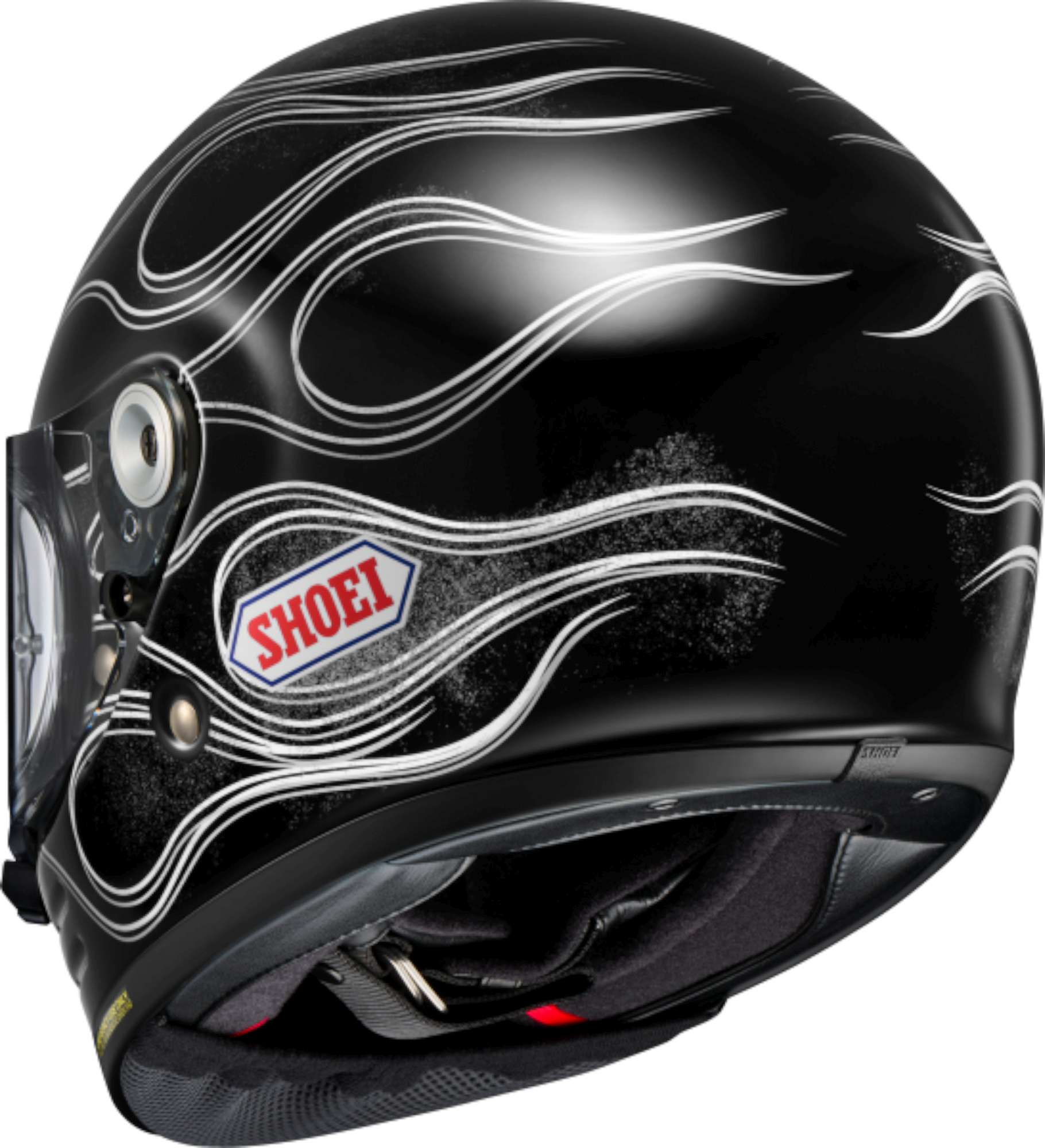 Shoei Glamster06 Blast Helmet black/white L (59/60) Figure 3