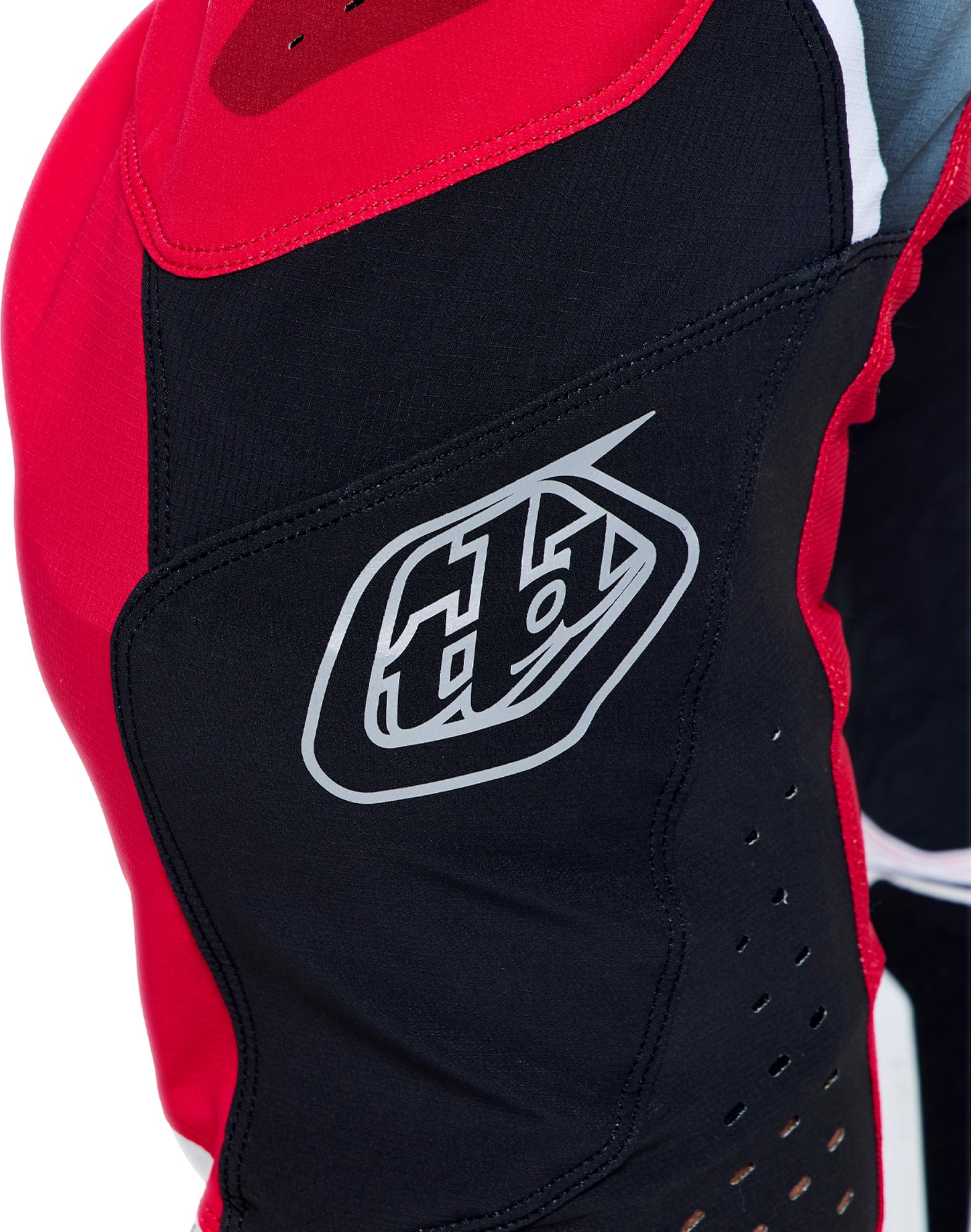 Troy Lee Designs SE Pro Salvo Motocross Pants red/white 32 Figure 4