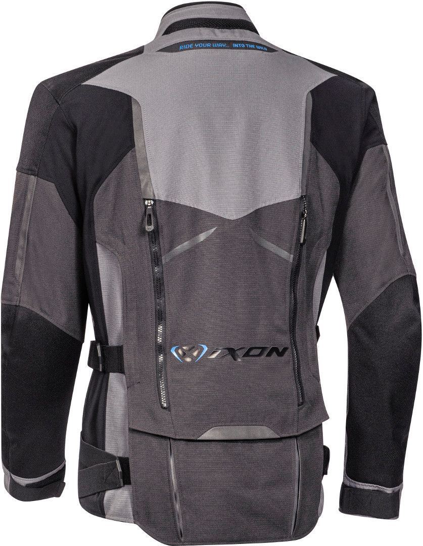 Ixon Ragnar Motorcycle Textile Jacket black/grey/blue M Figure 2