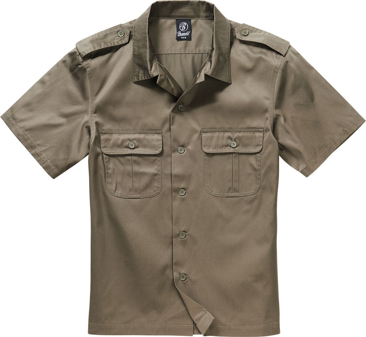 Brandit Us 1/2 Camicia oliva 5XL Figura 1