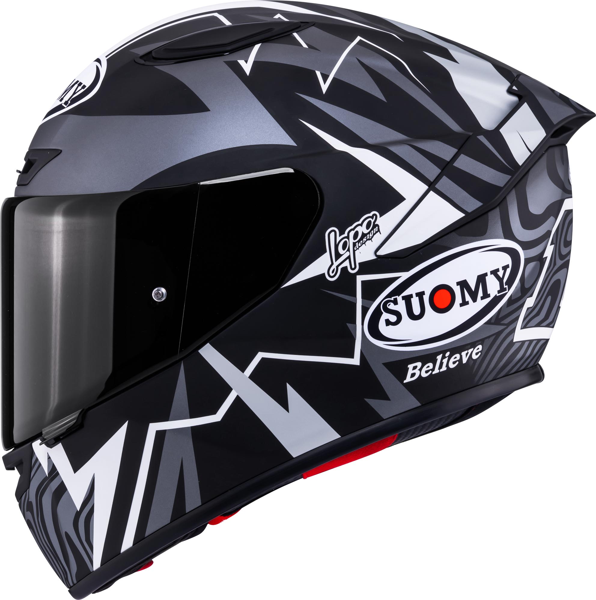 Suomy Track-1 Sam Lowes Replica 2025 Helm schwarz L (59/60) Abbildung 2