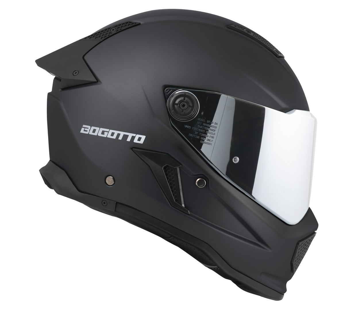 Bogotto Rapto Casco nero opaco M Figura 11